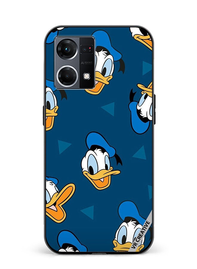 VR CREATIVE Protective Case Cover For Oppo Reno8 4G Goofy Design Multicolour - Image 1