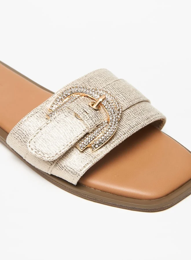 Celeste Women's Embellished Slip-On Sandals