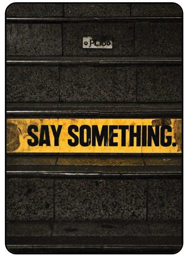 EYE CATCH Protective Case Cover For Samsung Galaxy Tab S9 Plus Say Something - Image 1