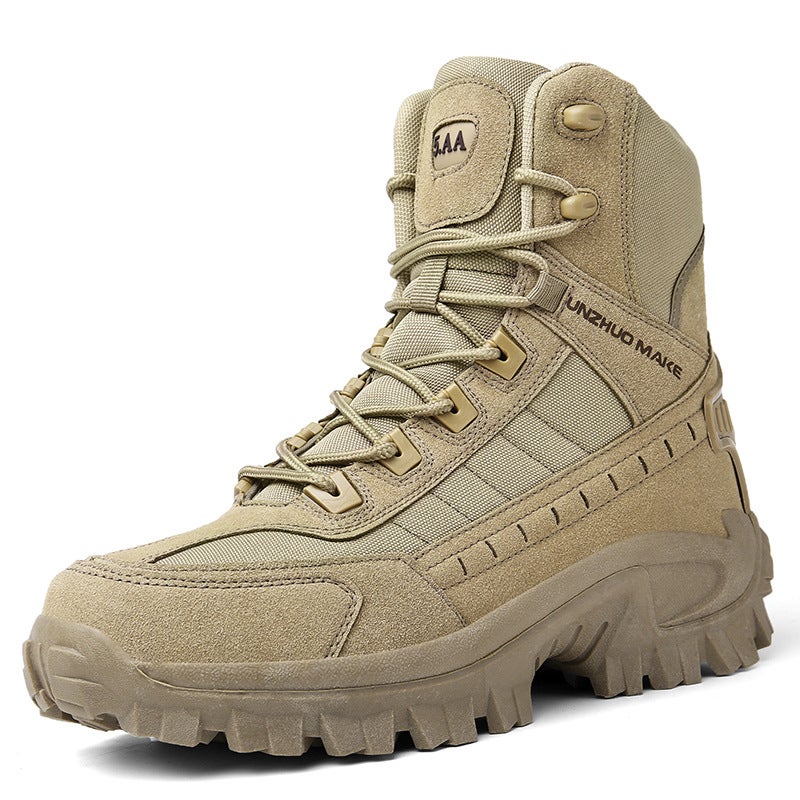 2023 Mens High-Top Outdoor Hiking Shoes Size B21 B21 Sand Color Exploration  - Image 5
