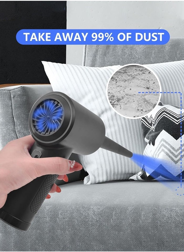 Cordless Electric Air Duster,Compressed Air Duster,Air blower,3-Gear to 51000RPM 6000 mAh Cordless Duster Replaces Air Cans /Pump for Computer Keyboard Camera Car Home Cleaning - pzsku/Z0624C5C75DA47082CEA5Z/45/_/1711698309/ceff9790-46e3-4811-bdf4-03f5e2f2cc14