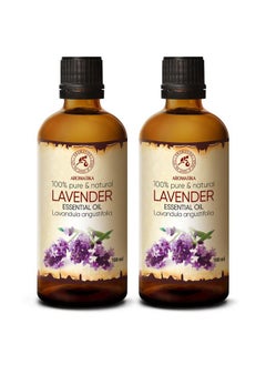 Aromatika Lavender Essential Oils 6.8 Fl Oz for Diffusers - Aromatherapy - Pure Lavender Oil - Fragrance Oil for Sleep - Skin Care - Body - Hair  - Image 1