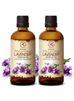 Aromatika Lavender Essential Oils 6.8 Fl Oz for Diffusers - Aromatherapy - Pure Lavender Oil - Fragrance Oil for Sleep - Skin Care - Body - Hair  - Image 2