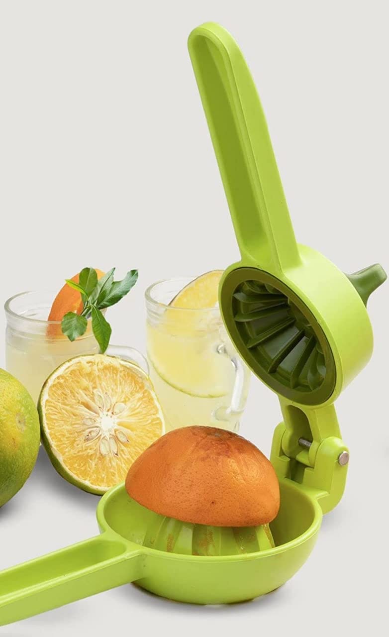 TEKREVA Multicolour Squeeze and Twist Hand Juicer Machine for Lemon Orange Citrus Fruits and Vegetables Lime Squeezer - Image 3