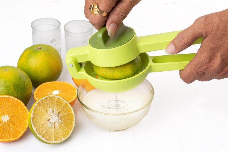 TEKREVA Multicolour Squeeze and Twist Hand Juicer Machine for Lemon Orange Citrus Fruits and Vegetables Lime Squeezer - Image 2