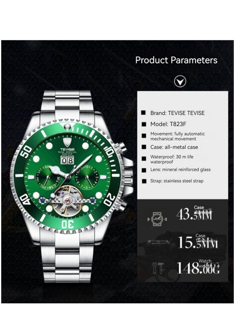 Tevise Men's Water Resistant Analog Watch  - Image 3