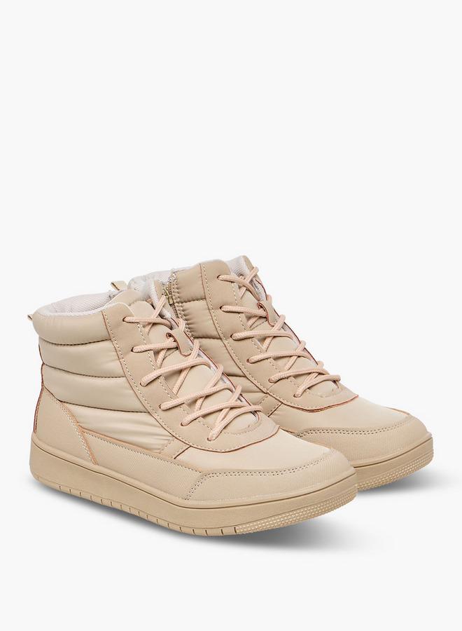 سيد دوتشيني أحذية بوت للأولاد مبطنة برباط بطول الكاحل - Image 3