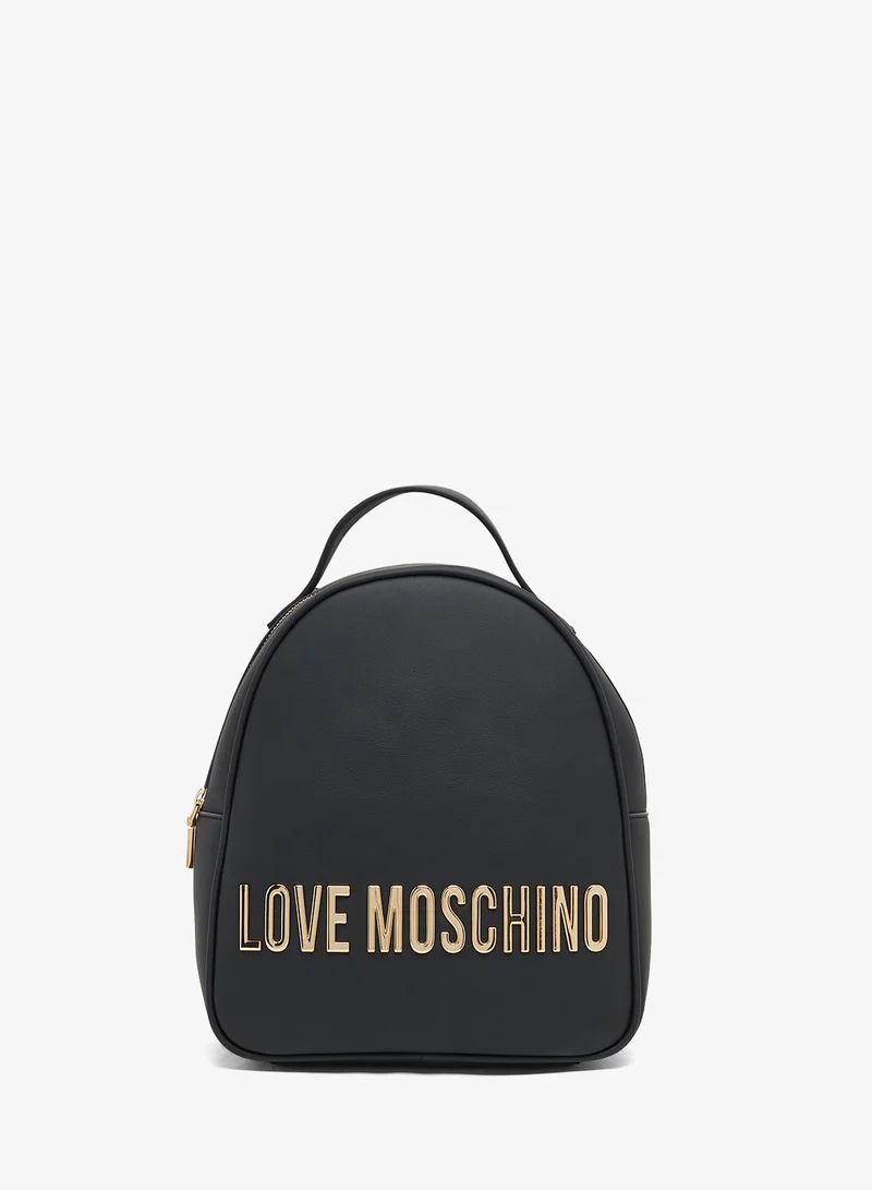 Love Moschino Zip over top handle backpack