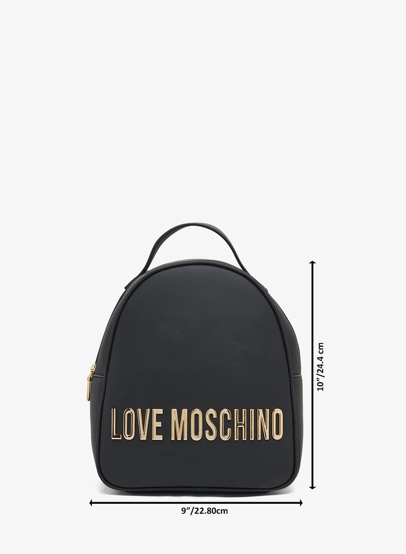 Love Moschino Zip over top handle backpack