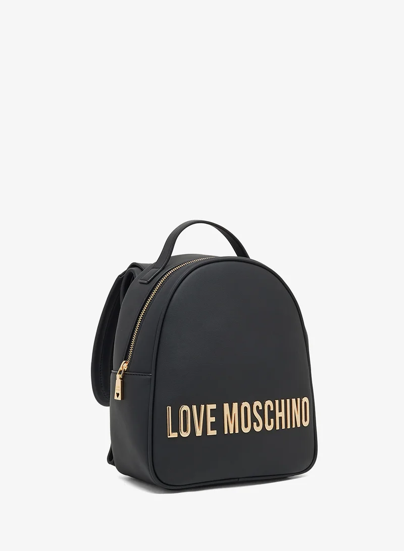 Love Moschino Zip over top handle backpack