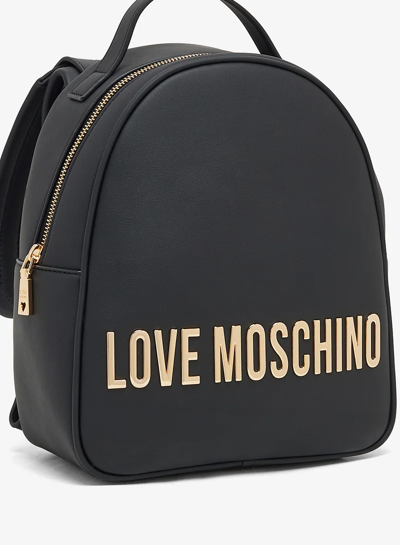 Love Moschino Zip over top handle backpack