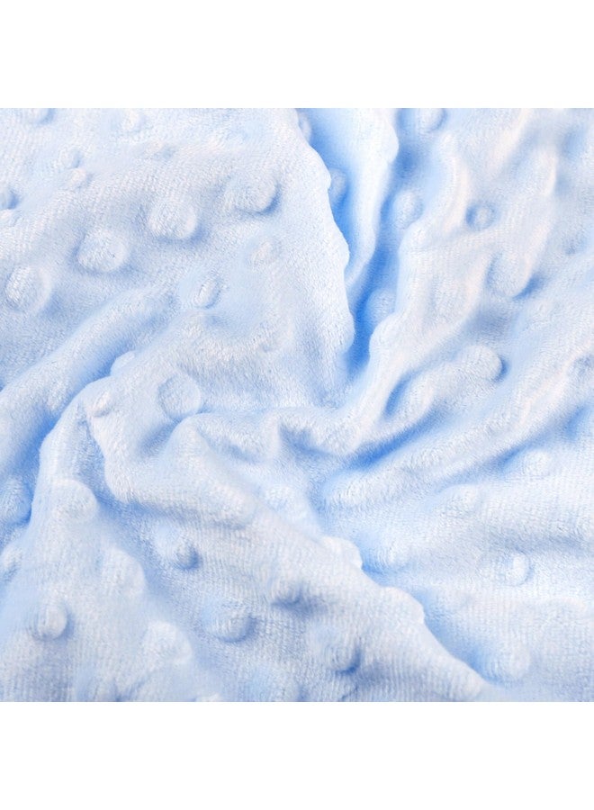 Hooyax Baby Lounger Cover 2 Pack Premium Newborn Lounger Covers, Organic Removable Infant Slipcovers for Baby Nest Lounger, Ultra Soft Snug Fit Infant Lounger Cover for Boys Girls (Blue,White) - Image 1