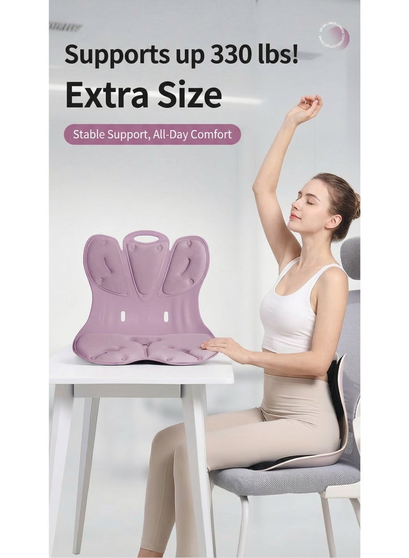 Orthopedic Back Support System Posture Corrector with Breathable Mesh Office Chair - Image 1