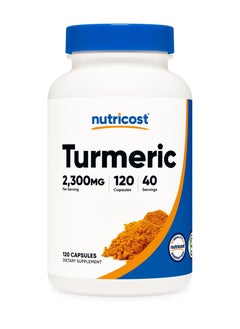 Turmeric,2300 MG Per Serving,40 SERVINGS | 120 Capsules