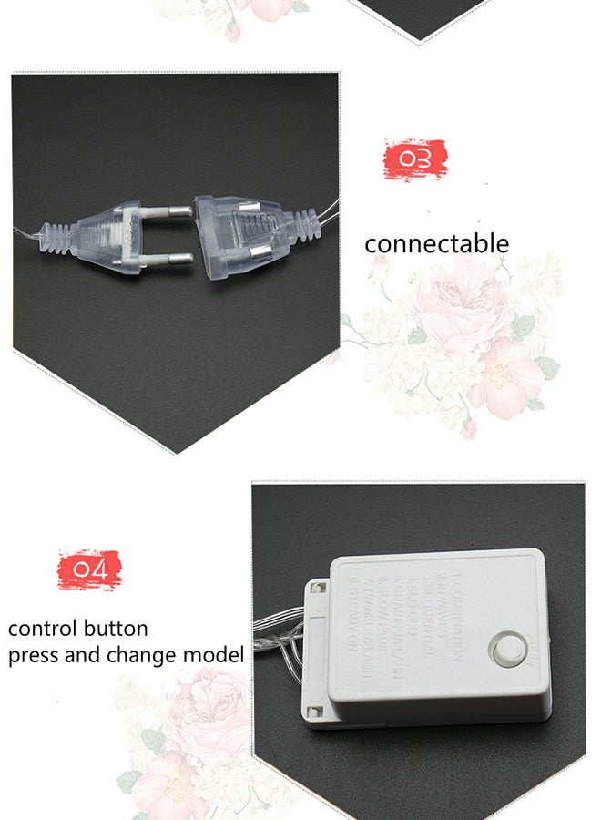 إسكدنيا سلسلة أضواء LED متعدد الألوان 10متر - Image 2