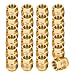 Gdydi 14mmx15 OEM Factory Wheel Lug Nuts Replacement for Sliverado Sierra 1500 Yukon Avalanche Suburban Express 1500 K1500 C1500 Escalade Traverse Yukon 14x15 Studs 6 Lug Wheel Set of 24 - Image 2