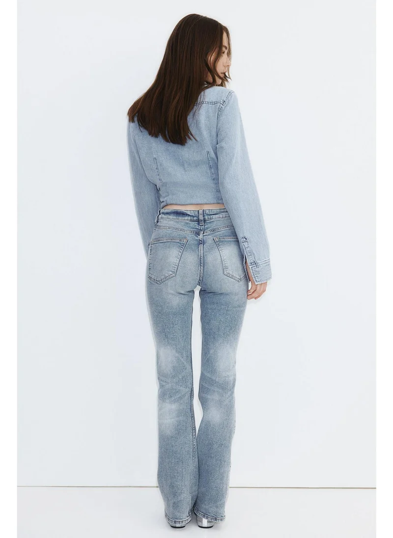 اتش اند ام Flared High Jeans
