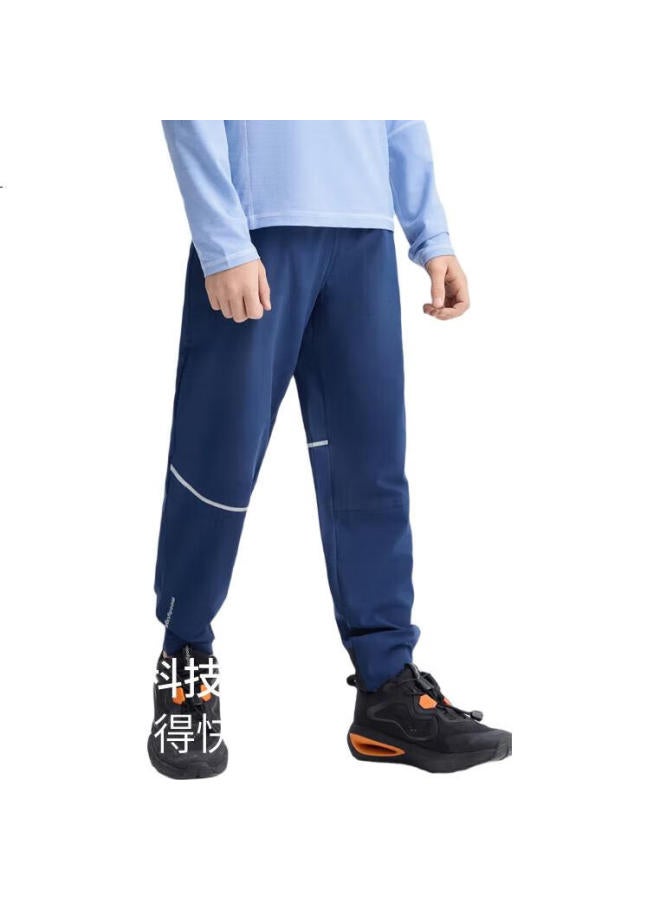 Moodytiger Kids' Breathable Quick-Dry Summer Boys' Sports Pants Girls' Long Pants Mosquito-Proof Pants Air - Image 2