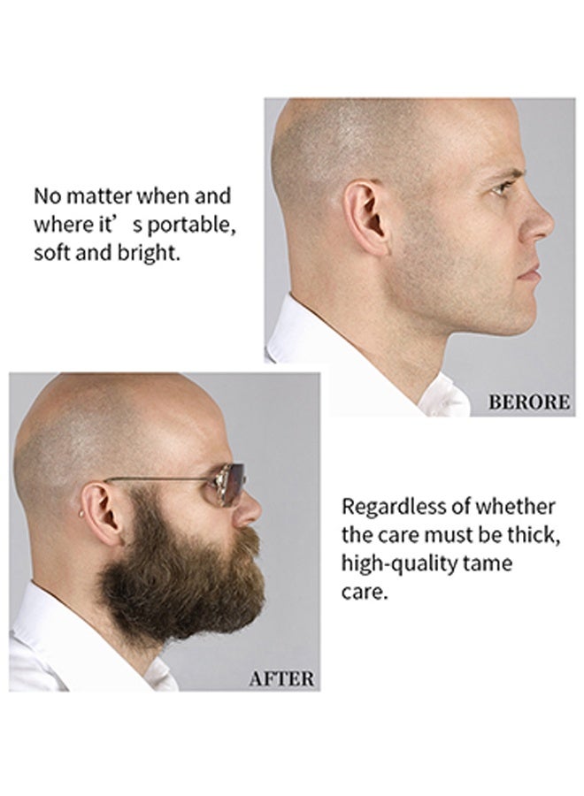 APPTI Beard Growth Oil - Softens Facial Hair And Promotes Beard Restoration Of Softness And Shine Beard Growth Oil 30ML - Image 5