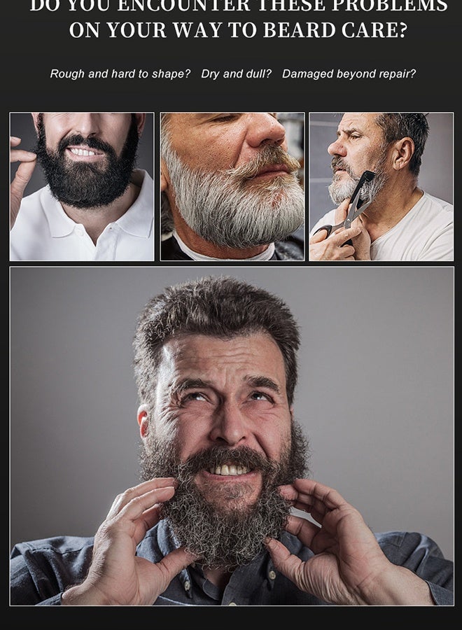 APPTI Beard Growth Oil - Softens Facial Hair And Promotes Beard Restoration Of Softness And Shine Beard Growth Oil 30ML - Image 4