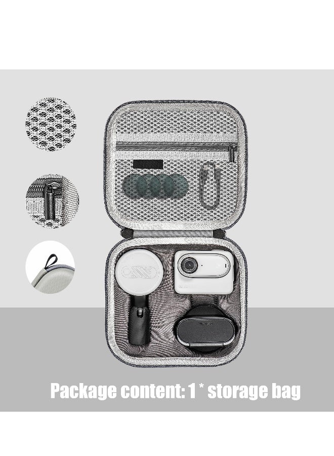 Camera Carrying Case, Storage Bag Mini Protective Case, Compatible for Insta360 GO 3 Action Camera Accessories - Image 2