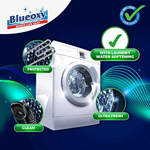 Blueoxy Laundry Water Softener Liquid | Water Softener Liquid For Washing Machine | Washing Machine Water Softener | Ecological Formulation | 500 Ml | Qty 1, 1 Count - Image 3