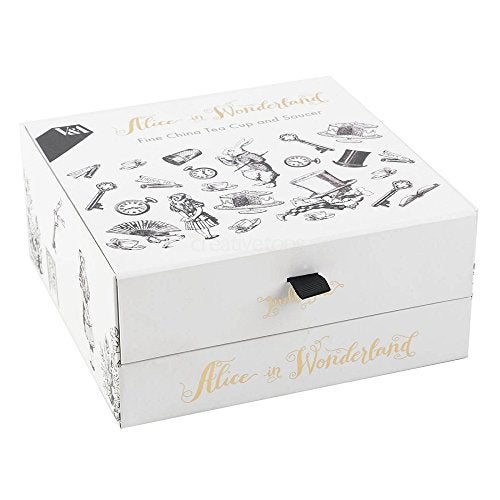 Va V&A Alice in Wonderland Cup and Saucer, 210 ml (7 fl oz) - Image 3