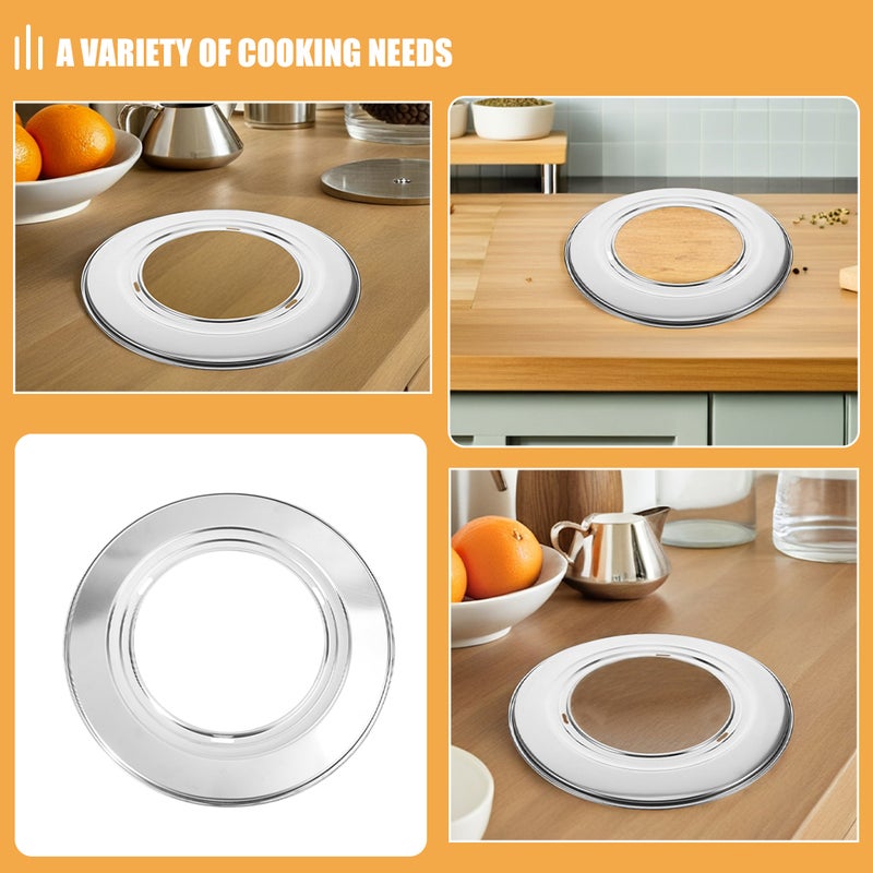 2pcs Stainless Steel Steamer Set Steaming Tray For Pot Round Steamer Rack For Cooking Vegetable Dumplings Dim Sum Seafood - Image 4