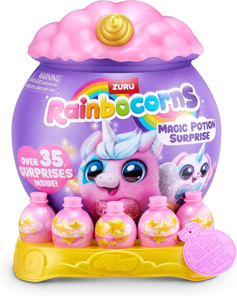 Rainbocorns Magicorn Large Series 1 – Large Surprise Unicorn Plush - Image 1