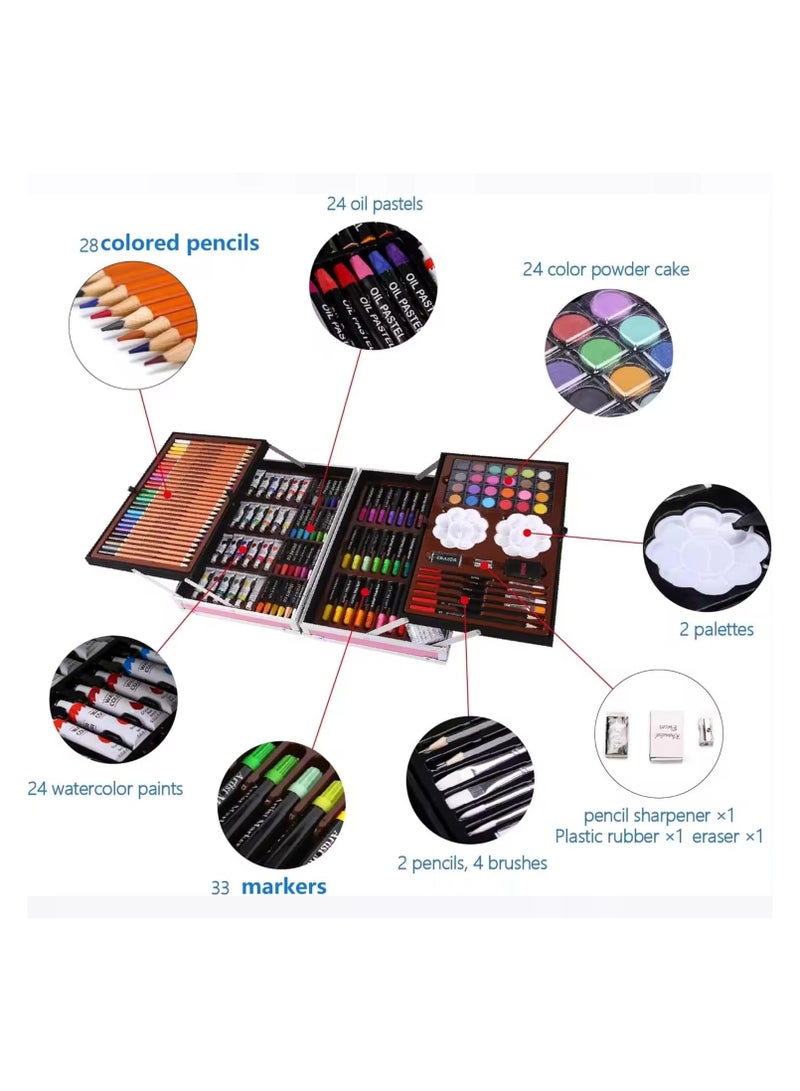 Deluxe Art Set 145 Pieces Drawing Painting Set for kids (Unicorn animations) - Image 5