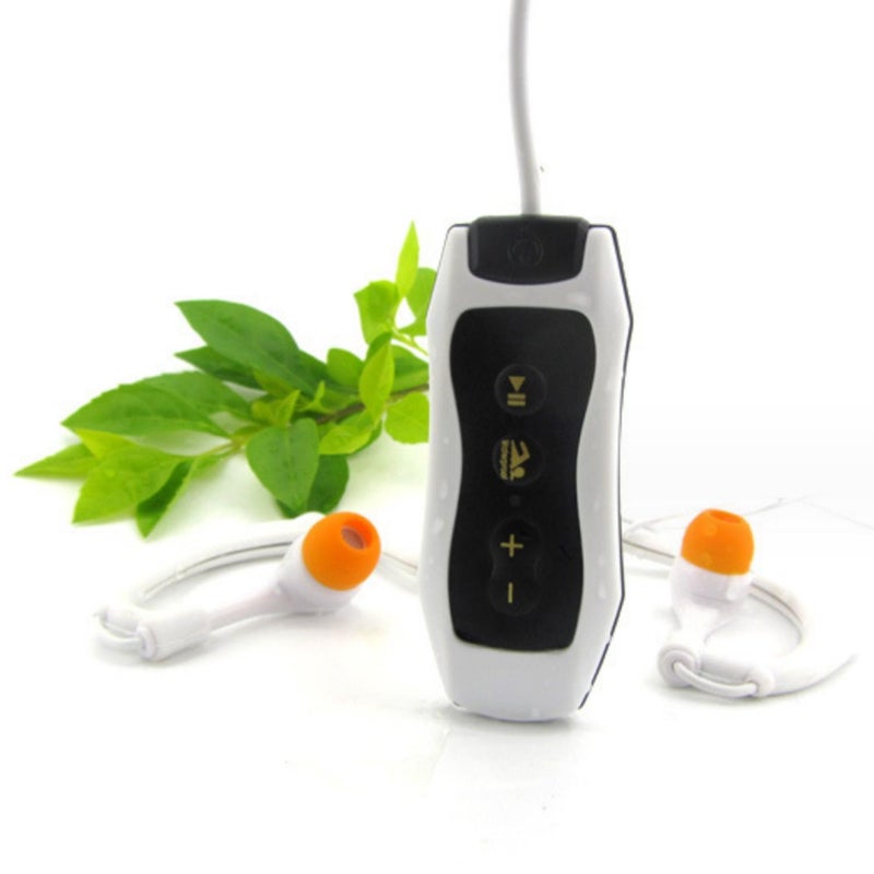 مشغل MP3 للسباحة: IP68 ومقاوم للماء، وعمود طاقة يصل لـ8 ساعات، وعоловة سماعة صوتية عالية الجودة - مشغل MP3 بمقلاة مطاطية ABS متينة للسباحة والجري وركوب الدراجات الرياضية - Image 1