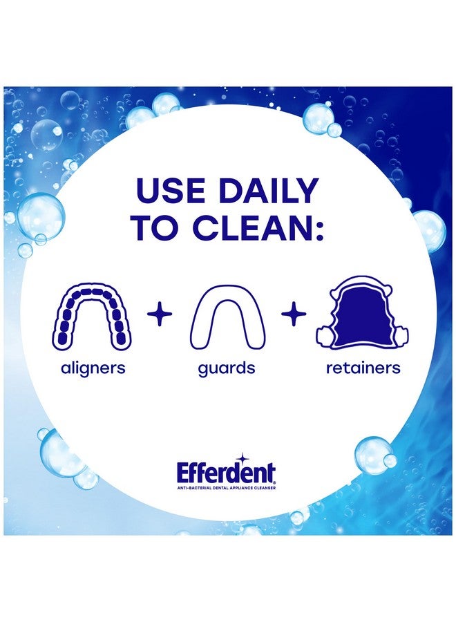 Efferdent Retainer Clean & Bright, Retainer Cleaner Tablets, 120 Count - Image 4