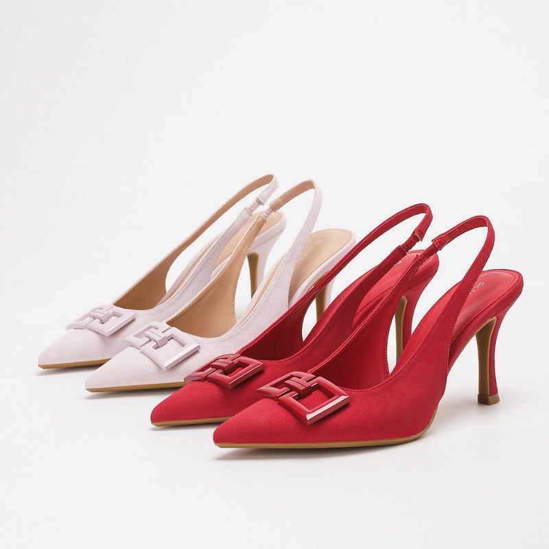 On Feet & In Love New Fashion High Heels, Stiletto Heels, Pointed Toes, Hollow Back Straps, Beautiful High Heels - Image 3