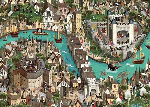 Laurence King The World of Shakespeare 1000 Piece Puzzle - Image 3