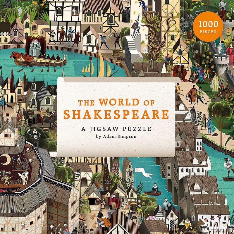 Laurence King The World of Shakespeare 1000 Piece Puzzle - Image 2