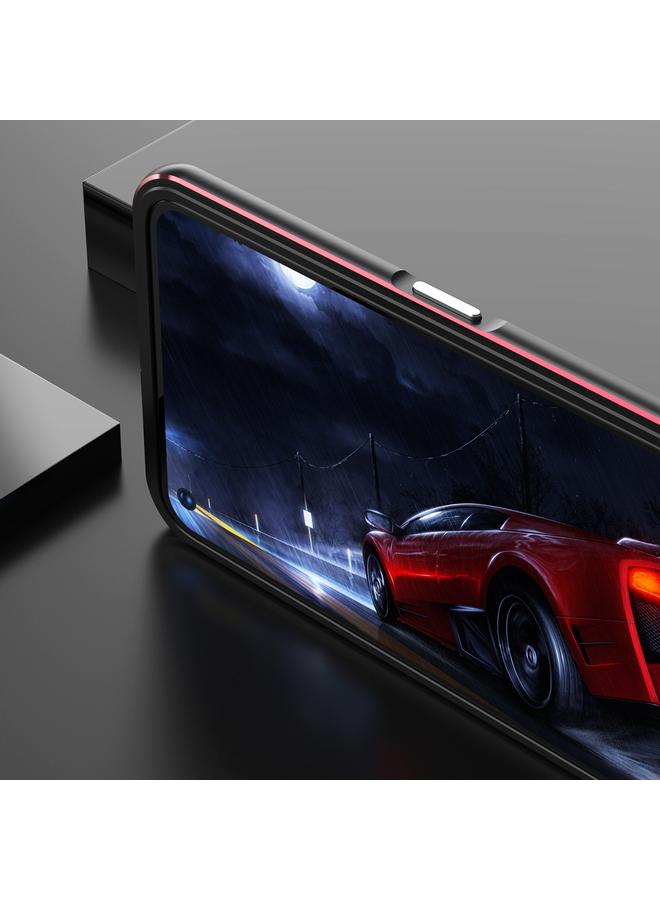 erorex Aurora Series Lens Protector + Metal Frame Protective Case For OPPO Reno5 - Image 5