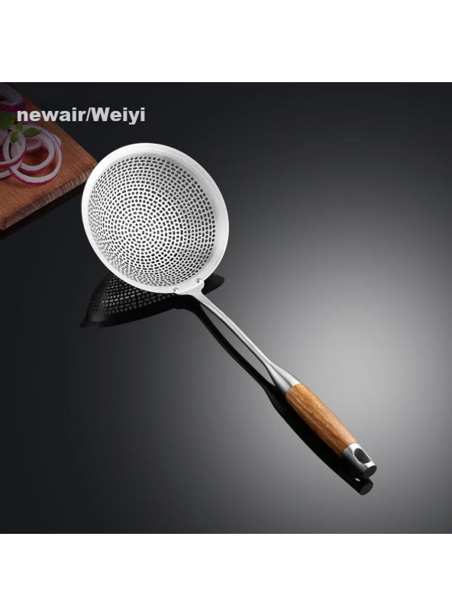 NewAir Newair 304 Stainless Steel Strainer, Colander, Noodle And Dumpling Skimmer, Small Oil-frying Mesh, Large Kitchen Strainer For Hot Pot  - Image 1