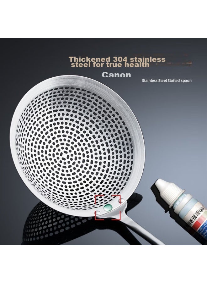 NewAir Newair 304 Stainless Steel Strainer, Colander, Noodle And Dumpling Skimmer, Small Oil-frying Mesh, Large Kitchen Strainer For Hot Pot  - Image 3