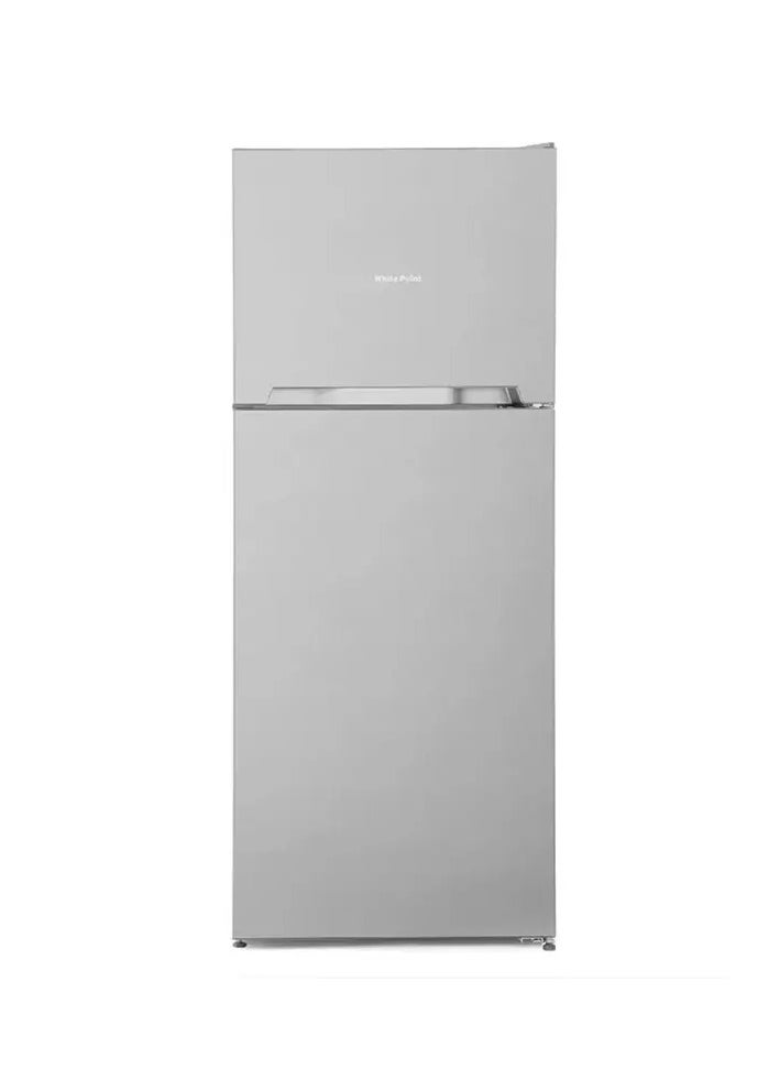 White Point WPR463VS No Frost Refrigerator, 420 Liter, 2 Door, Inverter- Silver  - Image 1