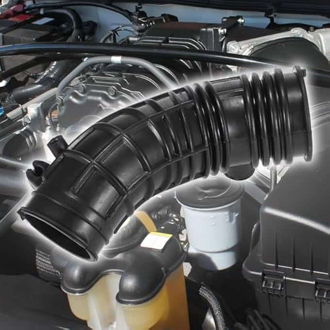 CHEFRU Air Intake Tube Hose Compatible With Accord 2.4L 2006-2007 Engine Air Intake Hose 17228RAAA10 Air Filter Flow Intake Hose - Image 4