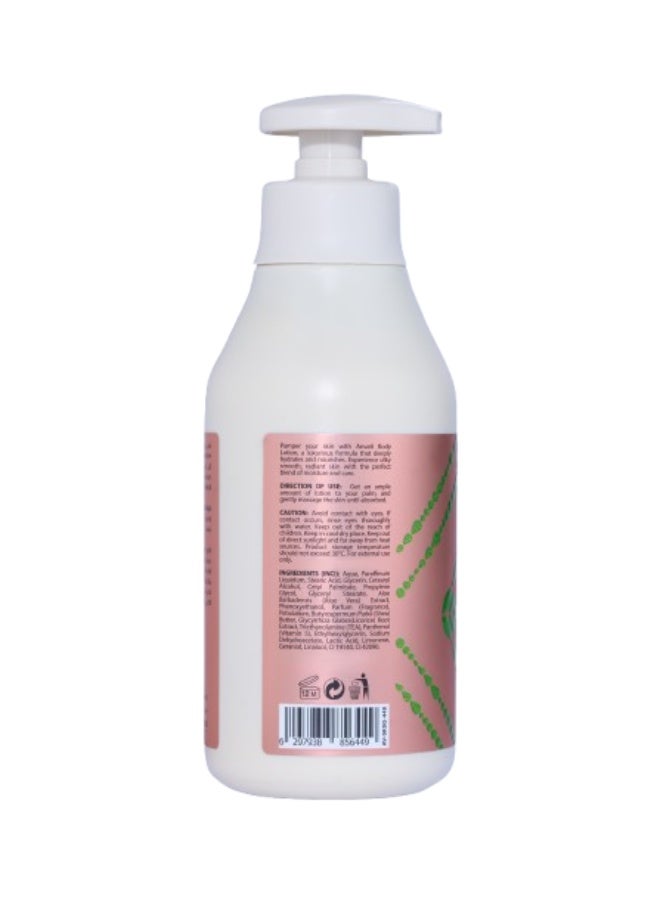 Anvati Sellection Body Lotion with Shea Butter, Aloe Vera and Vitamin B5 - Moisturiser Body Lotion for Dry & Sensitive Skin with Deep Moisture Formula for for All Skin Types- 400 ml - Image 3