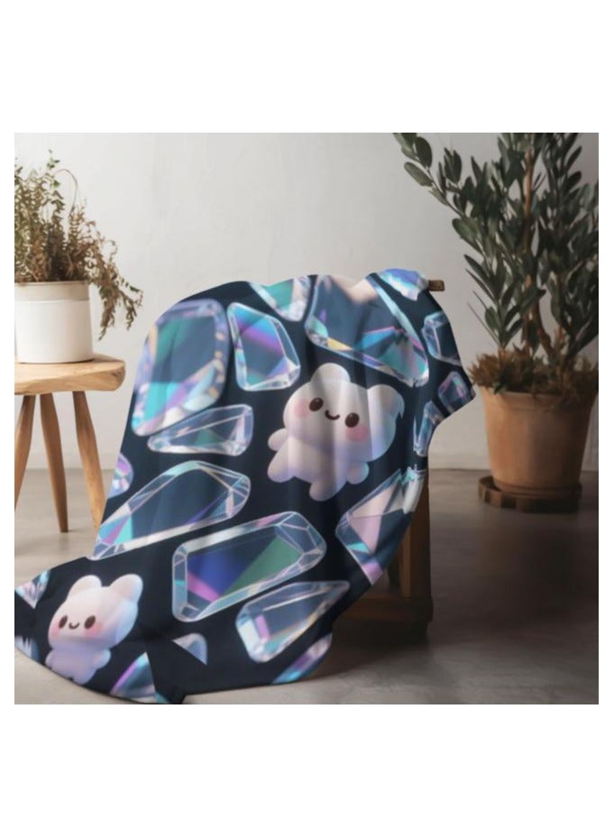 general Children's or student cartoon flannel thin blanket (warm and comfortable, suitable for sleep, games) 100cm*150cm - 836 - Image 5
