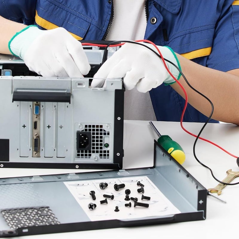 COOLCOLD (2 Box) 1000 Pcs Laptop Screws Kit | Universal Notebook Computer Replacement Screws for SSD, HDD, Hard Drive & Keyboard Repair | Compatible with Dell, HP, Lenovo, Acer, Asus, Toshiba, Samsung - Image 3