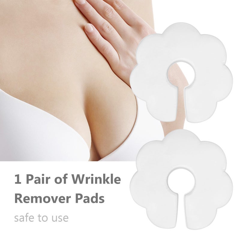 Anti Wrinkle Silicone Patches: Transparent 2 Round & Flower Shapes - Reusable Soft Smooth for Overnight Skin Care All Skin Types - Image 2