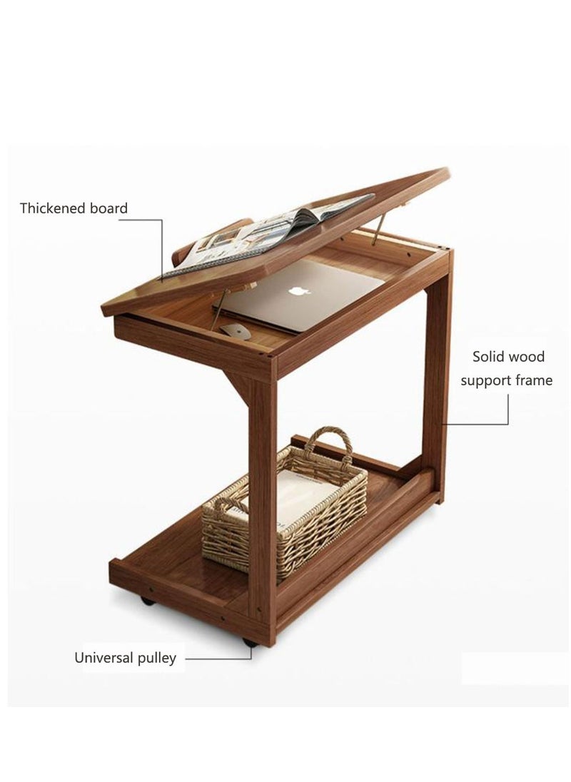 Arabest - Laptop Holder Table - Portable C Shaped Side End Table, Desktop Angle Adjustable for Reading and Eating - Over Bed Sofa Companion - Image 1