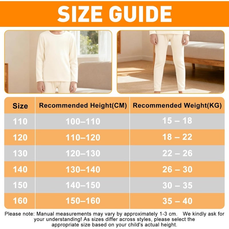 thermal underwear set for winter outdoor play, high-elastic nylon-spandex blend, black, abrasion-resistant and non-deformable with ultra-soft warmth - Image 2