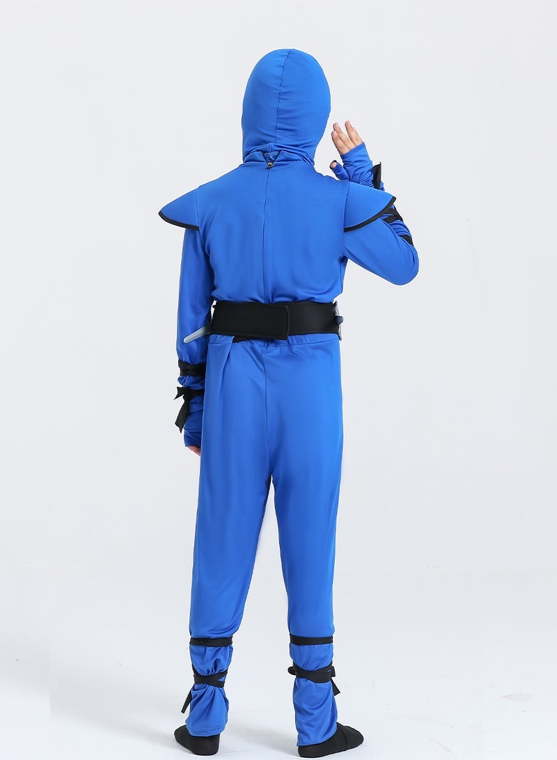 Creations Ninja Costume for Kids, Deluxe Ninja Cosplay Halloween Costume for Boys Dress Up - Image 4