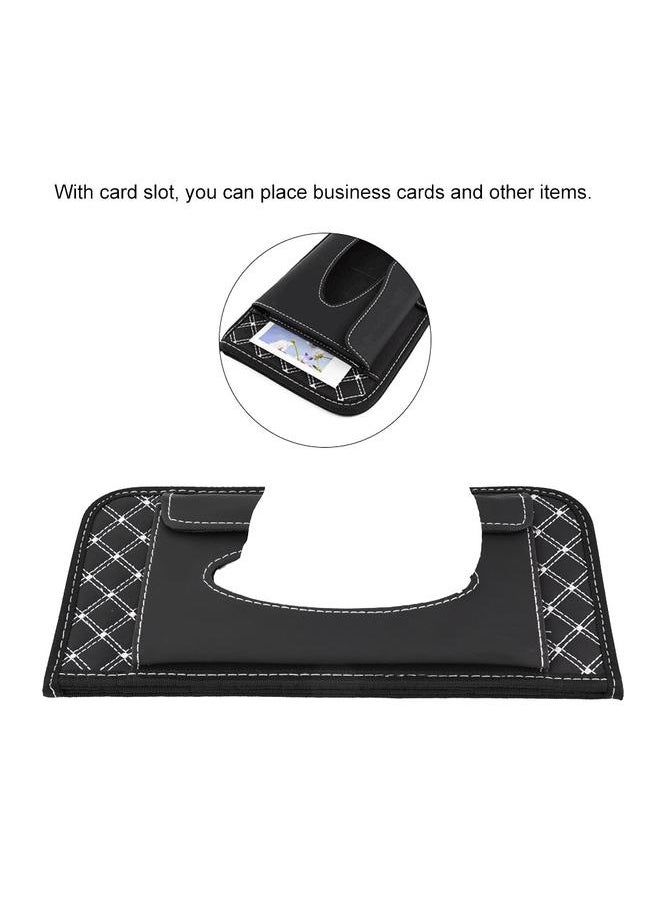 Thoraya Multifunction Car Sun Visor Organizer Tissue Box CD Paper Towels Storage Holder 02#  - Image 3