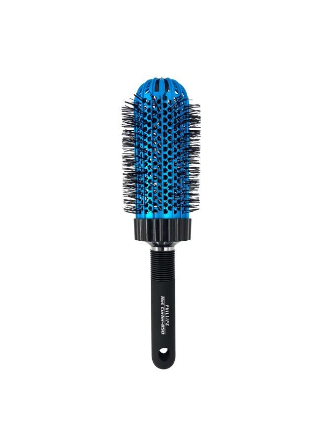 Phillips Brush Hot Curler 850 Thermal Round Brush - 2.75 inch Diameter Vented Barrel Brush for Creating Lasting Curls - Image 1