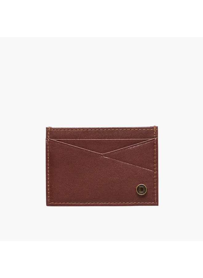 DUCHINI Men Textured Card Holder